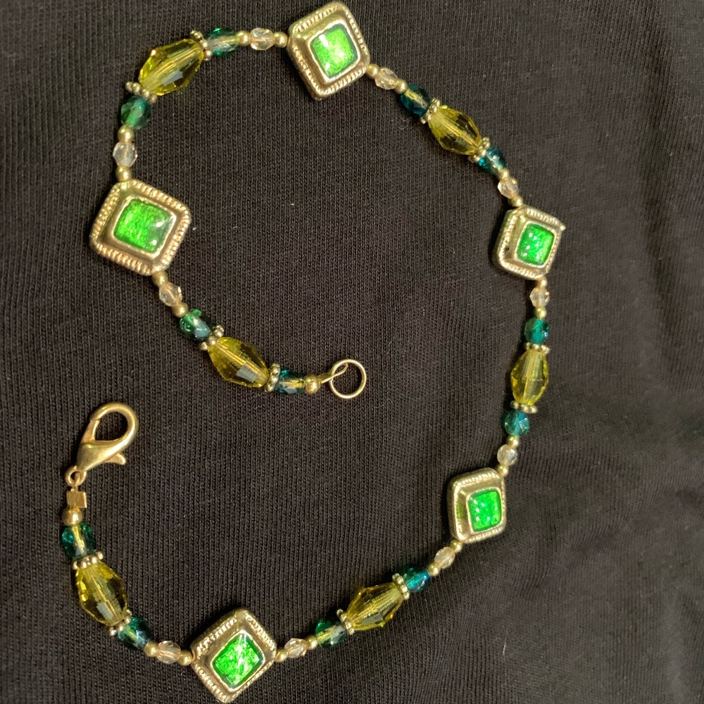 Handcrafted Swarovski crystals 14kt gold plated